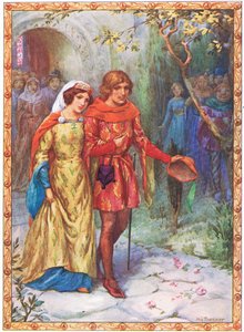He married a lady of high birth (from The Story of Gamelyn) by Harry George Theaker