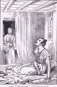 His sleep was disturbed by a noise above the ceiling (from More Stories from Raiko) by Harry George Theaker