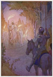 Illustration for Don Quixote by Harry George Theaker