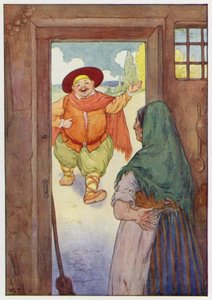 Illustration for Don Quixote by Harry George Theaker
