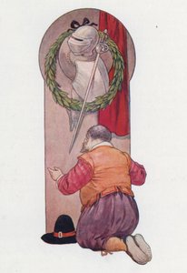 Illustration for Don Quixote by Harry George Theaker