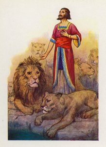 Out of the depths of the den came Daniel