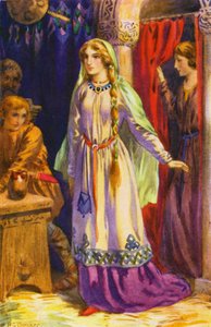 Place for the Lady Rowena by Harry George Theaker