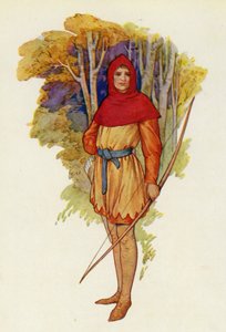 Robin was an adventurous sort even in his youth by Harry George Theaker