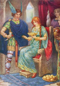 Skyrnir and Gerda, from 