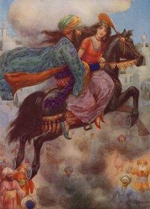 The Princess returns to Persia by Harry George Theaker
