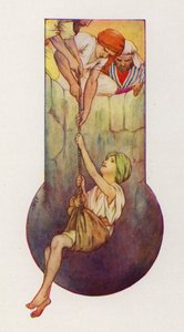 The brothers drew Joseph up out of the pit by Harry George Theaker