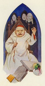 They say that Abbot Hugo raved in wrath by Harry George Theaker