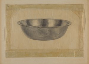 Pewter Basin by Harry Goodman