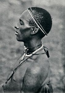 A Hima from Mpororo, Equatorial Africa, West of the Victoria Nyanza by Harry Johnston