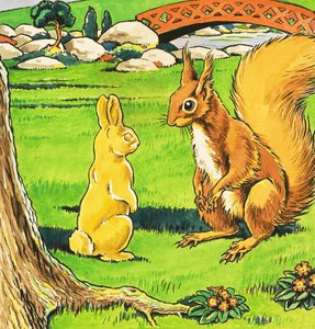 Little Red Squirrel by Harry M. Pettit