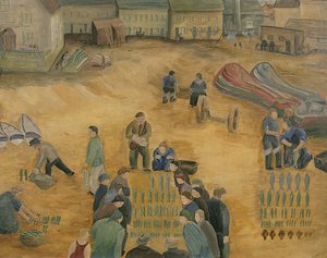 Fish Sale by Harry Mitten Wilson