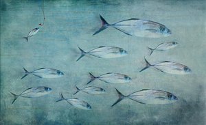 Small Fish Big Hook by Harry Wentworth