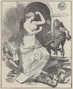 The Venus of Milo Finds Her Long-Missing Arms by Harry after Furniss