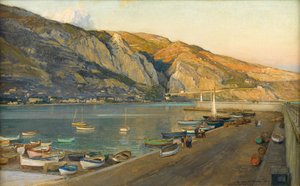 The Harbour at Menton, Cote d