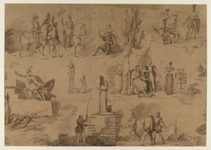 Six Scenes from the Life of Joan of Arc by Hartmann et Fils Manufactory
