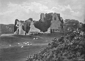 Oystermouth Castle, Mumbles