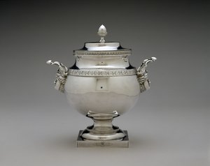 Sugar Bowl, c. 1810-1835 by Harvey Lewis