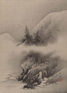 Snow Landscape by Hashimoto Gaho