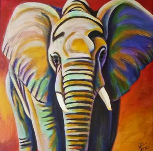 Colorful Elephant