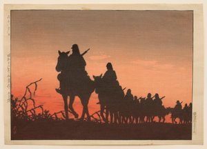 The Red Setting Sun