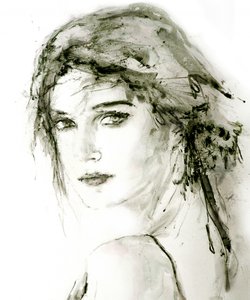 Expressive Woman Portrait by Hein Kocken