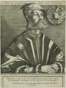 Bernard Knipperdolling by Heinrich Aldegrever