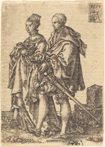 Dancing Couple by Heinrich Aldegrever