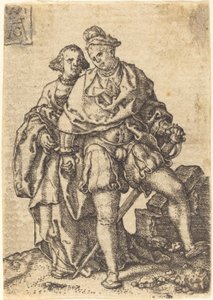 Dancing Couple by Heinrich Aldegrever
