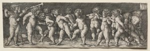 Fifteen Nude Children Dancing, 1535