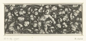 Frieze with Foliage and a Child by Heinrich Aldegrever