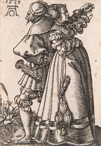 From the series The Small Wedding Dancers by Heinrich Aldegrever