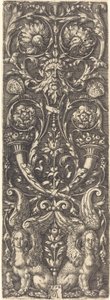 High Fruits with Ornaments by Heinrich Aldegrever