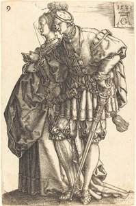 Large Wedding Dancers by Heinrich Aldegrever