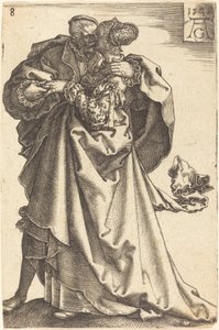 Large Wedding Dancers by Heinrich Aldegrever