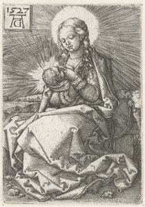 Madonna with Child at the Breast