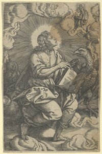 Saint John, from The Four Evangelists by Heinrich Aldegrever