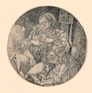 Samson and Delilah by Heinrich Aldegrever