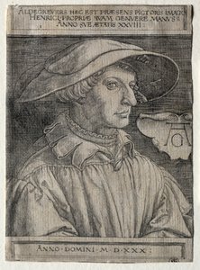 Self-Portrait by Heinrich Aldegrever