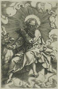 St. Luke, from The Four Evangelists by Heinrich Aldegrever