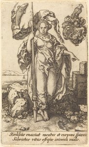 Temperance by Heinrich Aldegrever