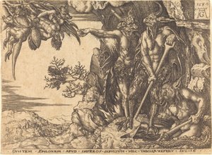 The Rich Man Being Carried Away by the Devil