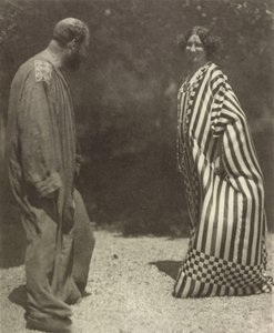 Gustav Klimt and Emilie Flöge, c. 1909