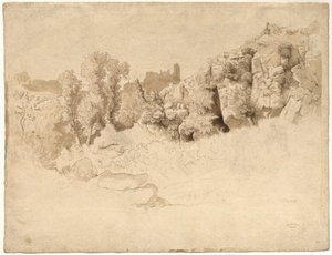 Rock Formations near Olevano