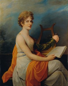Portrait of the Opera Singer Therese Saal as Eve