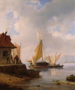 Sailboats in the Harbor