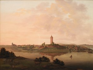 View of Vordingborg by Heinrich Grosch