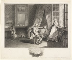 The Last Words of Jean Jacques Rousseau by Heinrich Guttenberg