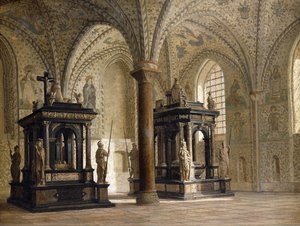 Roskilde Cathedral, Denmark by Heinrich Hansen