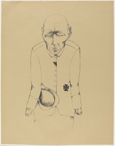 The Unemployed Man by Heinrich Hoerle